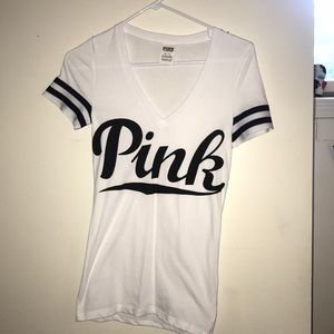 Black and white PINK t-shirt